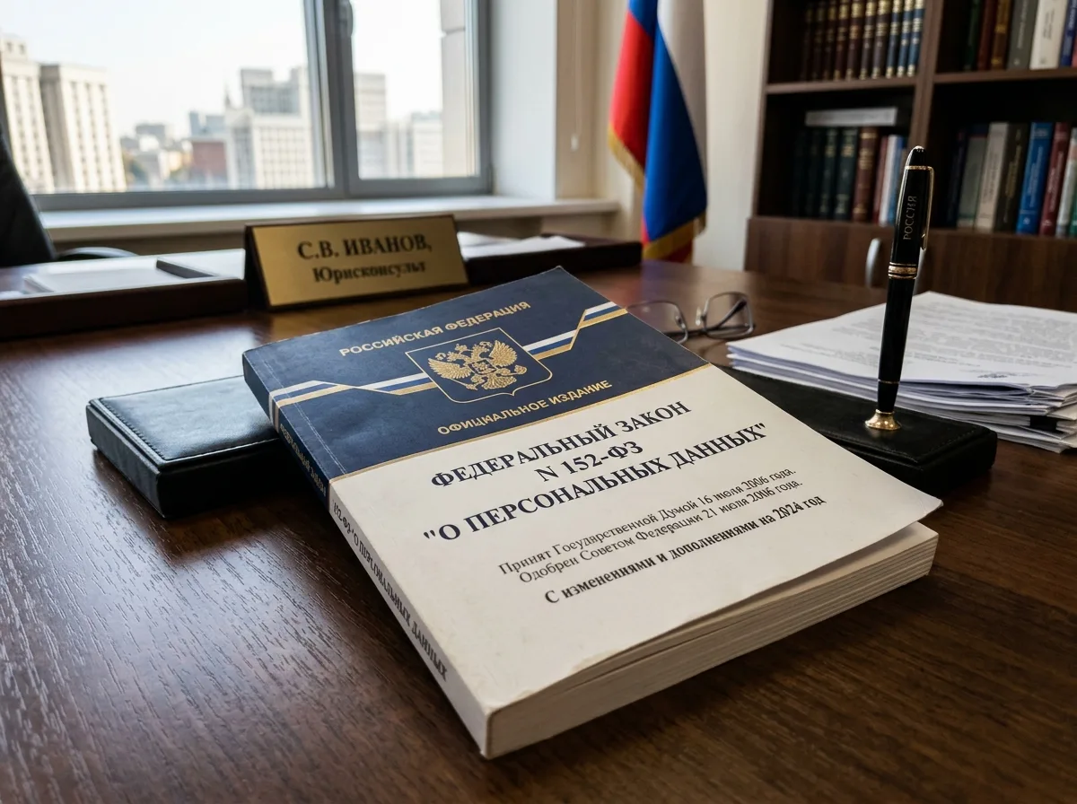 Федеральный закон 152-ФЗ о защите персональных данных, официальное издание Российской Федерации